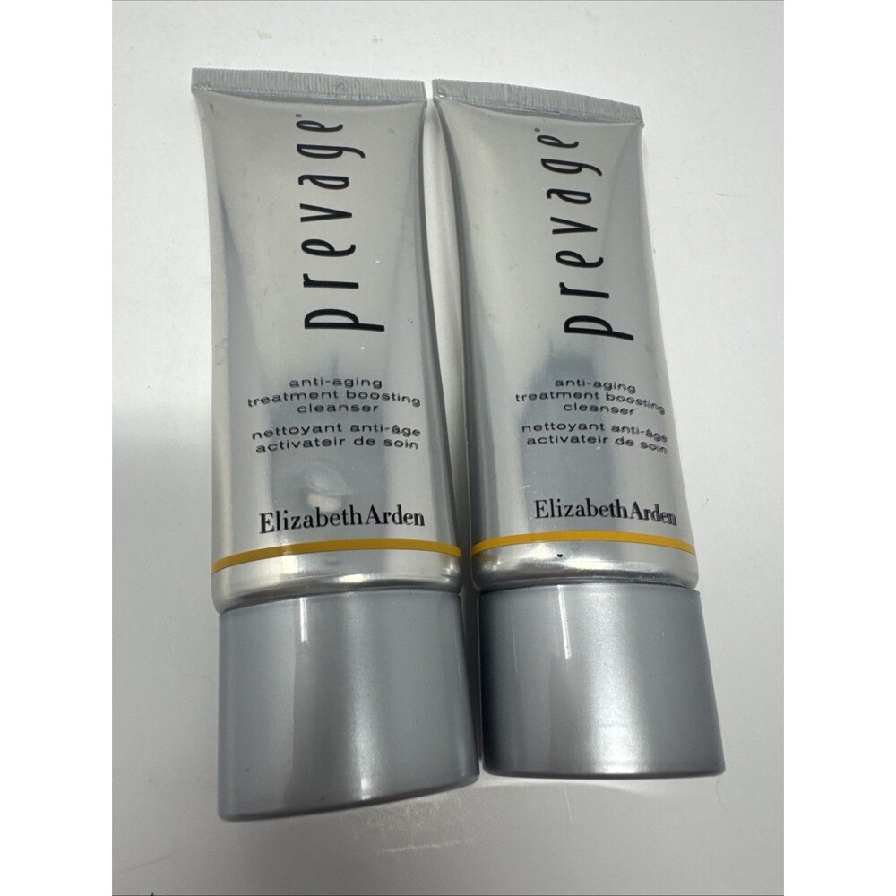 2x Elizabeth Arden Prevage Anti Aging Treatment Boosting Facial Cleanser 1.7 OZ